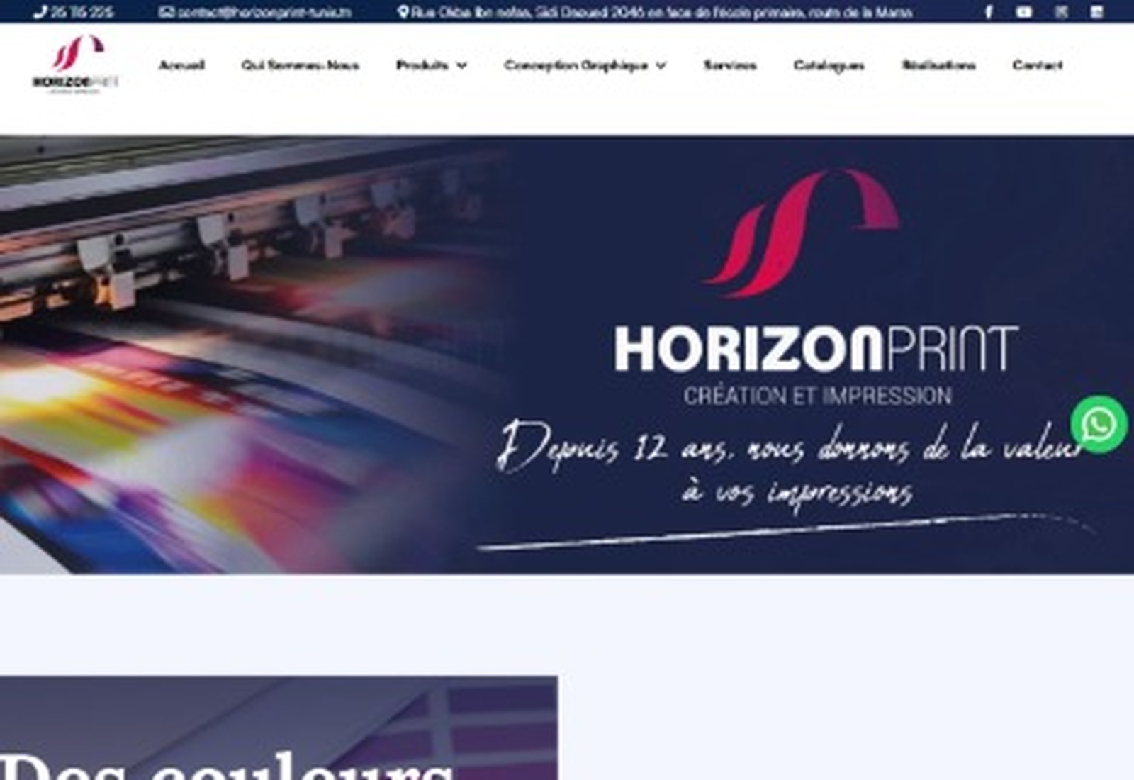 horizan print