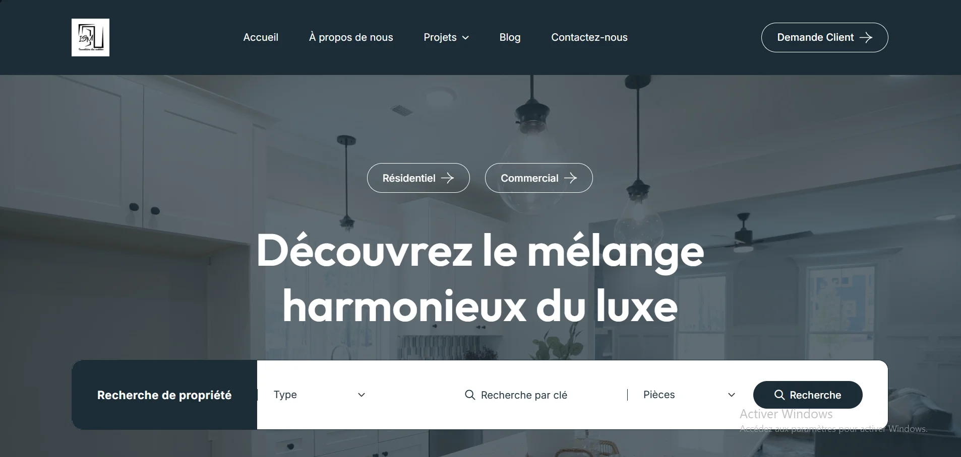 site  Immobilier IBM